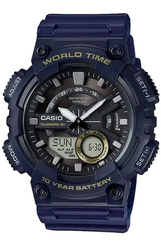 Часы Casio Collection Black [Casio] AEQ-110W-2AJH Мужские тёмно-синий