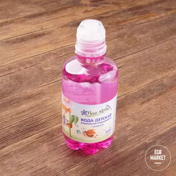 Вода детская природная родниковая с рождения, Fleur Alpine - 250 мл