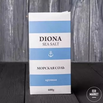 Соль крупная морская, Diona - 600 г