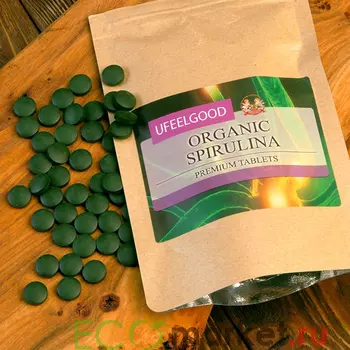 Спирулина в таблетках ORGANIC - 100 г