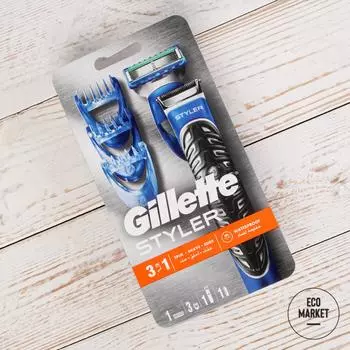 Стайлер со сменными насадками и кассетой Gillette Fusion ProGlide Styler