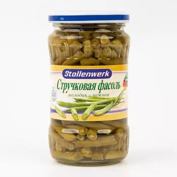 Стручковая фасоль молодая и нежная, Stollenwerk - 330 г