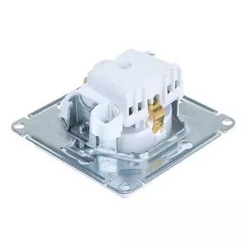 Розетка Systeme Electric ATN000145S AtlasDesign 16А с заземл. защ. шторки быстрозажим. клем. механизм бел.