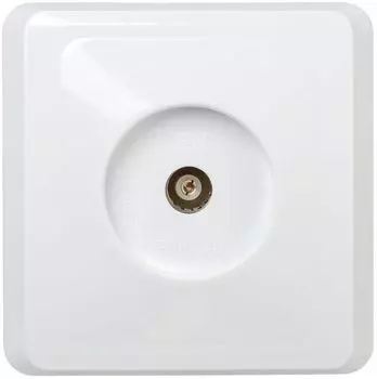 Розетка телевизионная IEK EAV10-K01-DM VEGA РТВ10-ВБ белый