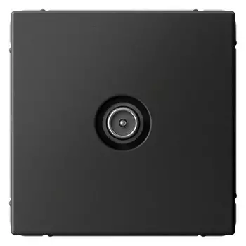 Розетка телевизионная оконечная Systeme Electric GAL001491 ArtGallery 1DB, механизм, Базальт