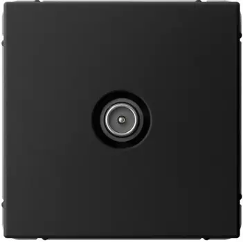 Розетка телевизионная проходная механизм Systeme Electric GAL001092 ArtGallery 4dB Карбон