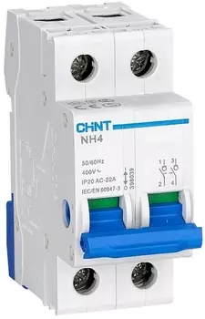 Рубильник CHINT 398040 NH4 2P 32А (DB)
