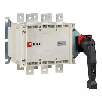 Рубильник-переключатель EKF pscs-630-3 630A 3P c рукояткой управления для прямой установки PowerSwitch