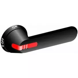Ручка ABB 1SCA100234R1001 черн. для рубильников OT315..400Е,с симв.на русс. для управл.через дверь OHB95J12TE-RUH