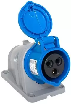 Розетка стационарная наружная EKF ps-113-16-220-PRO 113 2Р+РЕ 16А 220В IP44 PROXIMA