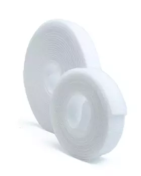 Рулон липучки Filum FL-CTR-12-10-WH ширина 12 мм, длина 10 м, цвет белый