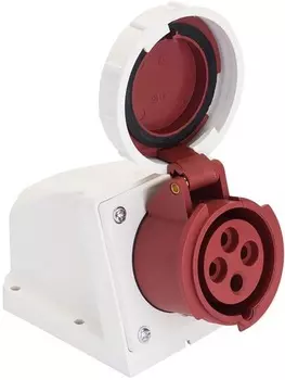 Розетка стационарная наружная EKF ps-1242-32-380 1242 3Р+РЕ 32А 380В IP67