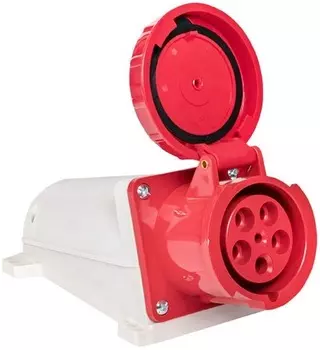 Розетка стационарная наружная EKF ps-145-125-380 145 3Р+РЕ+N 125А 380В IP67