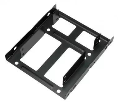 Салазки Gembird MF-22535M для установки двух HDD/SSD 2.5'' в отсек 3.5", металл, пакет