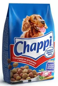 CHAPPI Говядина корм сух.д/собак 15кг ВМ