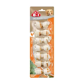 8IN1 Delight ХS Косточка д/собак мелких пород 7,5см 7шт 126г