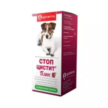 API-SAN СТОП-ЦИСТИТ Плюс жевательные таб. д/собак 40таб/уп