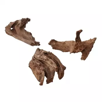 AQUA DELLA Декорация для террариума "Wood Jati", 150-250мм