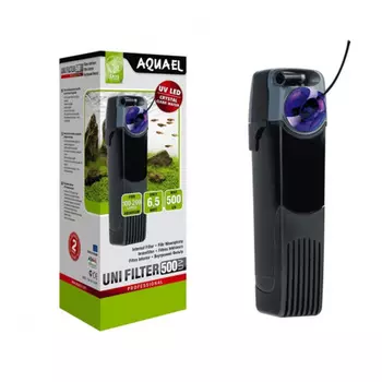 AQUAEL Unifilter-500-UV Помпа-фильтр внутр.со съемной УФ лампой 100-200л