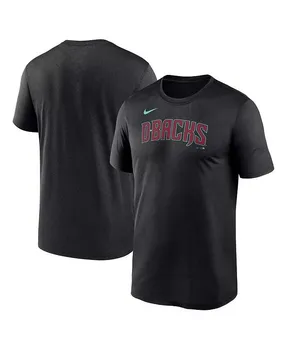 Мужская черная футболка Arizona Diamondbacks Fuse Legend Nike, черный