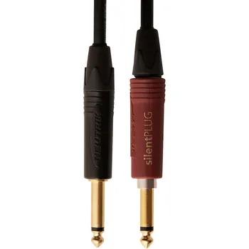 Инструментальный кабель PRS Signature Silent, прямой на прямой, 25 футов.