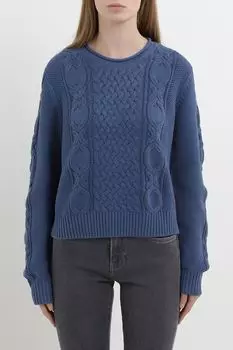 Джемпер хлопковый с узором PEPE JEANS