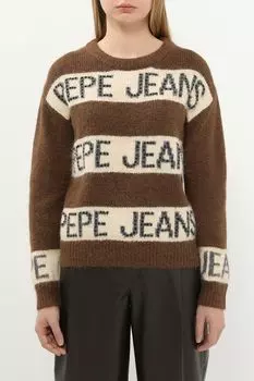Джемпер в полоску с логотипом PEPE JEANS