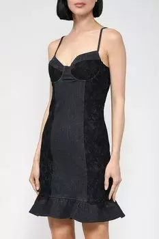 Джинсовое платье на бретельках Guess