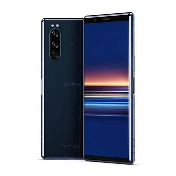 Восстановленный оригинальный мобильный телефон Sony Xperia 5 J8210 с одной SIM-картой J9210 с двумя SIM-картами, 4G, 6 ГБ ОЗУ, 128 ГБ ПЗУ