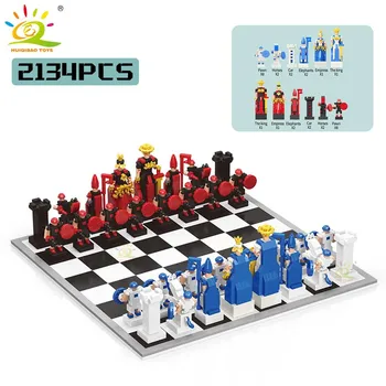 MOC Animalcraft Flight Chess Table Настольная игра Модель Мини Строительные блоки Набор кирпичей Городские игрушки для детей Друг Малыш