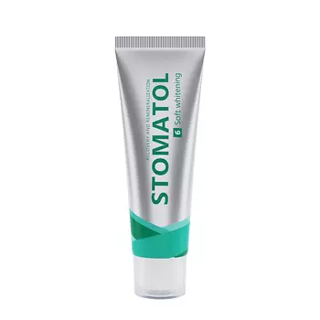 STOMATOL Soft Whitening зубная паста для чувствительных зубов с гидролатоми