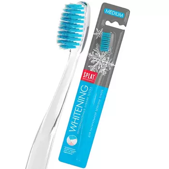 SPLAT Инновационная зубная щетка средней жесткости Professional Whitening