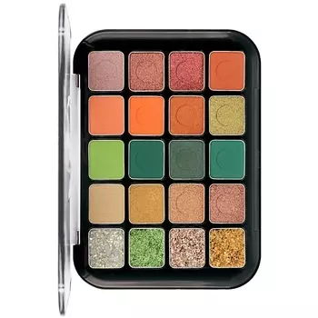 STARWAY Палетка теней на 20 цветов - 20 Colors Eyeshadow Palette «STARRY EYES»
