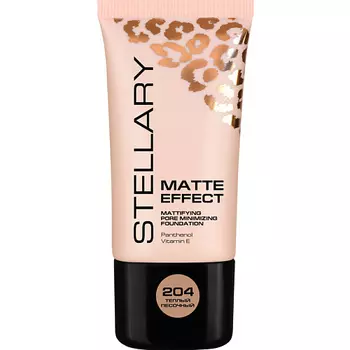 STELLARY Матирующий тональный крем Matte Effect Foundation