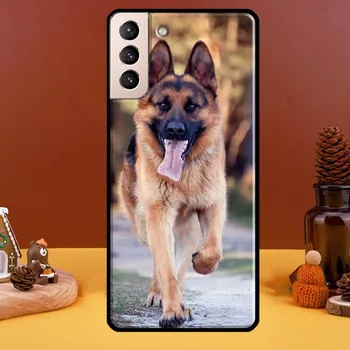 Чехол для телефона с немецкой овчаркой для Samsung Galaxy S22 Ultra S20 S21 FE S10 S10e S9 Note 10 Plus Note 20 Ultra Galaxy S8