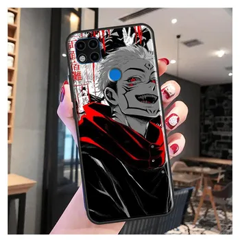 Чехол Jujutsu Kaisen Ryomen Sukuna с аниме для Xiaomi Redmi Note 10 Pro Note 9 Pro Note 11 Pro 8T 9S 10S 10 9A 9T 9C Redmi 7