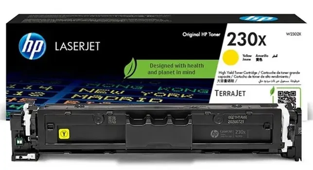 Картридж HP 230X W2302X желтый (5500стр), для HP LaserJet Pro 4203, 4303
