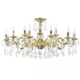 Подвесная люстра хрусталь Maytoni Monica DIA883-PL-18-G подсвечник