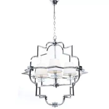 Подвесная люстра LDP 8020-4 CHR+WT Lumina Deco
