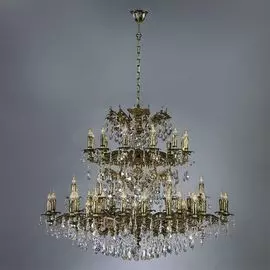 Подвесная люстра 2128/60 PB Tear Ambiente Leon Drop подсвечник