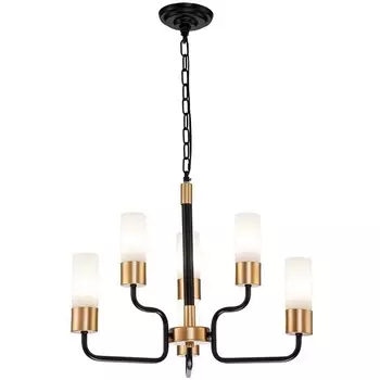 Подвесная люстра E14*40W Black/Gold Escada LEVEL 2108/6P