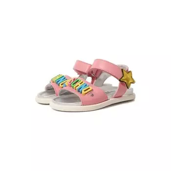 Кожаные сандалии Moschino