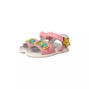 Кожаные сандалии Moschino