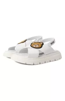Кожаные сандалии Moschino