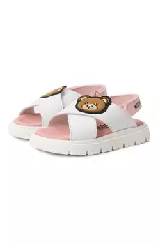 Кожаные сандалии Moschino