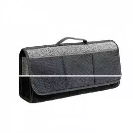 Органайзер в багажник TRAVEL, ковролиновый, 50х13х20см, чёрный, 1/24