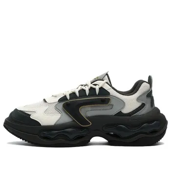 Кроссовки vintage daddy shoes 'black white' Fila Fusion, черный