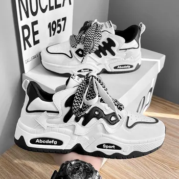 Pop Shoes Мужские повседневные туфли на платформе 39