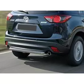 Защита заднего бампера Rival для Mazda CX-5 2011-2015-г.