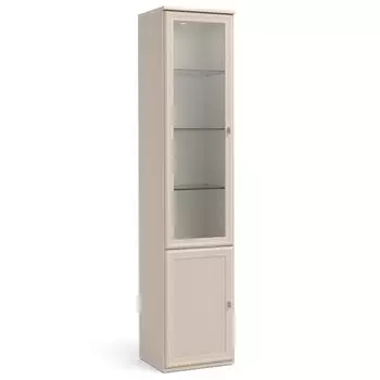 Шкаф-витрина со стеклянными полками ALIVIO LA4072.3